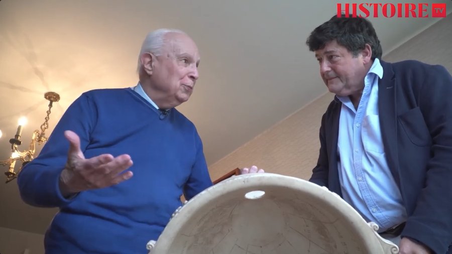 Daniel Tardy en entretien filmé pour Histoire TV
